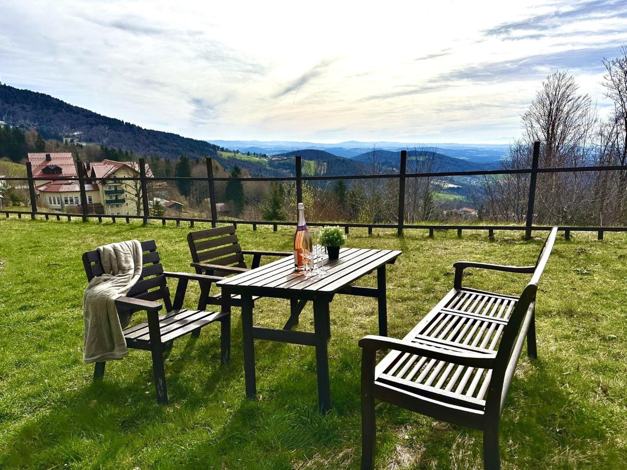 Gemuetliches Alpenblick Berg-Bungalow + Grosser Garten + Netflix! Schofweg Luaran gambar
